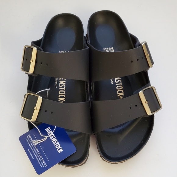 birkenstock black gold